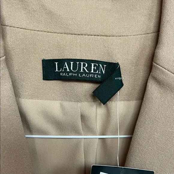 Lauren Ralph Lauren Tan Suit Jacket - Picture 2 of 3